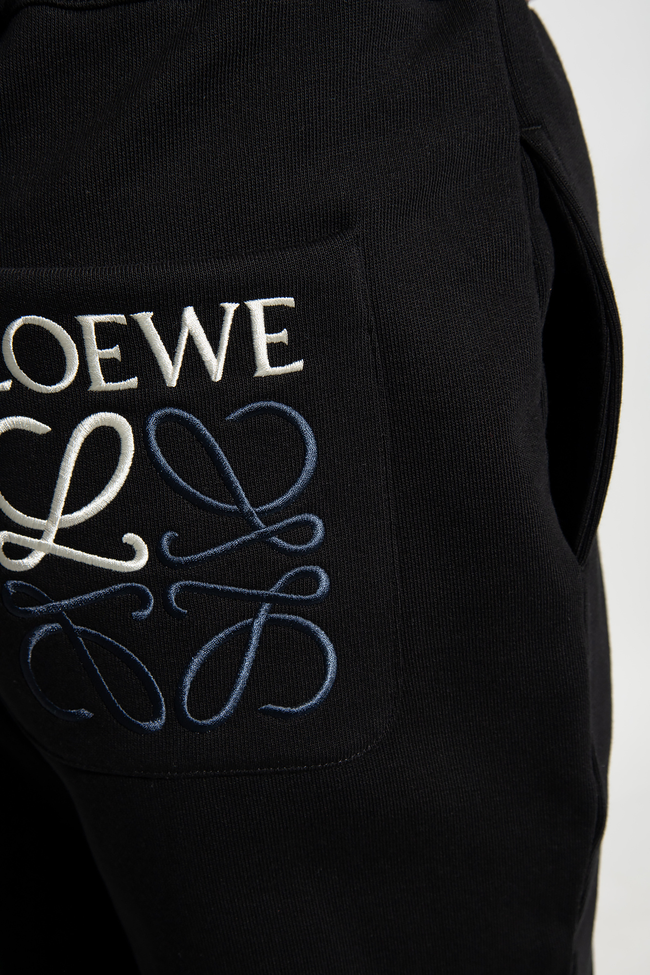 Black Sweatpants with logo Loewe - SchaferandweinerShops